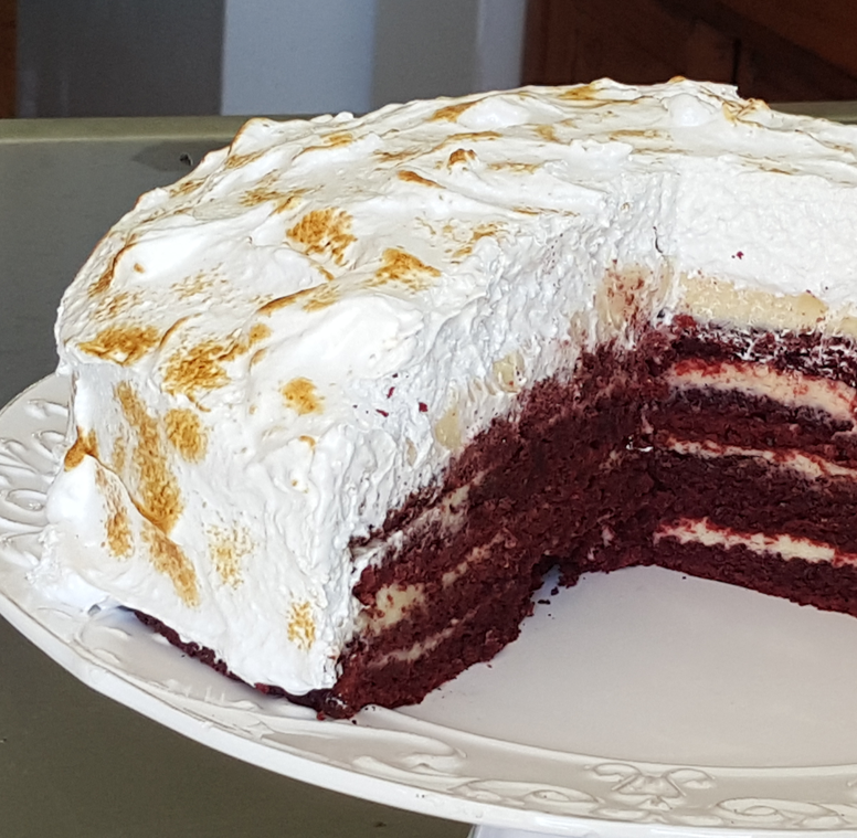 red velvert Vinkel en Koljander stutterheim